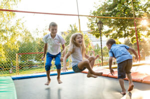 What Makes Trampolines a Hit at Family Vacation Rentals?